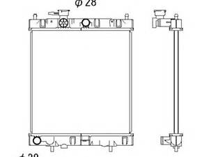 NRF 52060. Радіатор