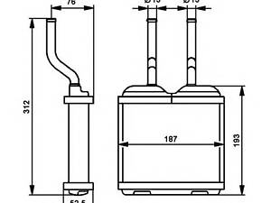 NRF 52103. Радиатор.