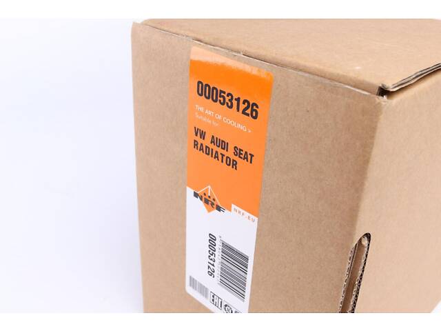 NRF 53126 Радіатор охолодження Skoda Fabia/Rapid/Roomster1.2/1.4 TSI 10- - Фото 2
