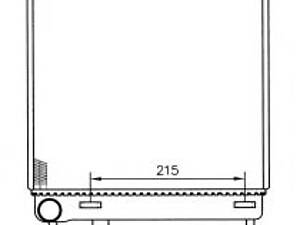 NRF 53359. Радіатор