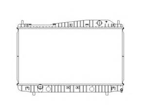 NRF 53481. Радиатор.