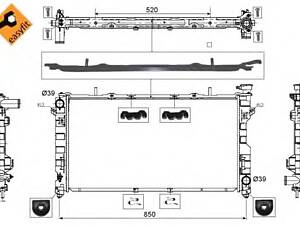 NRF 53734. Радіатор