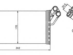NRF 58066. Радіатор