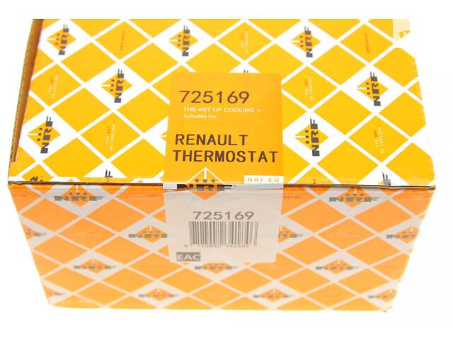 NRF 725169 Термостат Renault Master/Trafic 2.2-2.5dCi/Opel Movano/Vivaro 2.5CDTI 00- (83°C) - Фото 8