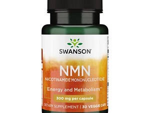 Нікотинамід мононуклеотид Swanson NMN Nicotinamide Mononucleotide 300 mg - 30 vcaps