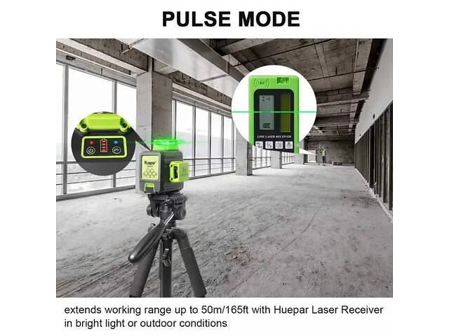 Рівень Huepar B03CG Ultimate 2025 3D 360 Osram (2860644385) - Фото 8