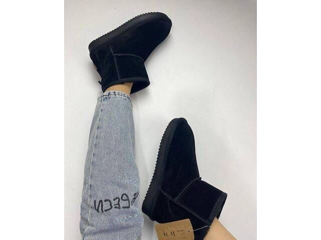 Низькі уггі ITTS натуральна замша, короткі уггі 36-38, 41р код 8063 - Фото 9