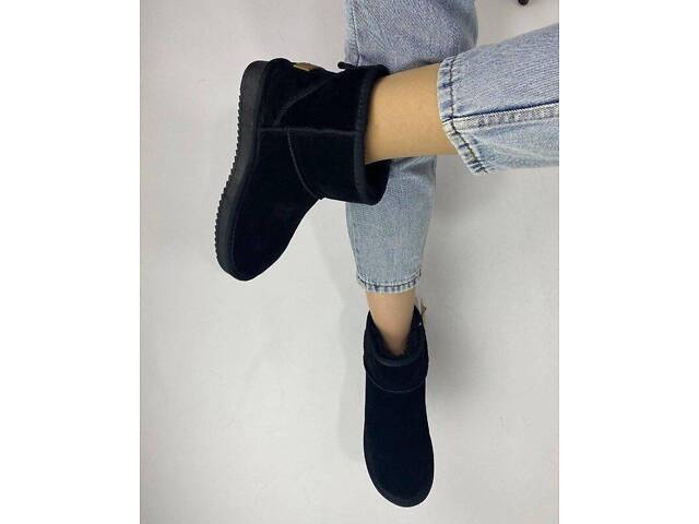 Низькі уггі ITTS натуральна замша, короткі уггі 36-38, 41р код 8063 - Фото 4