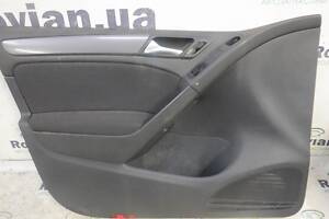 Оббивка дверей передня ліва (Хетчбек) Volkswagen GOLF 6 2008-2012 (Фольксваген Гольф), БУ-239846