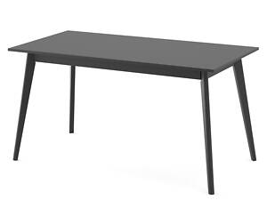 Обідній стіл для кухні Неман БОН 1380х675 МДФ Чорний