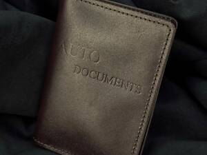 Обкладинка на авто документи SR034 (коричневий)