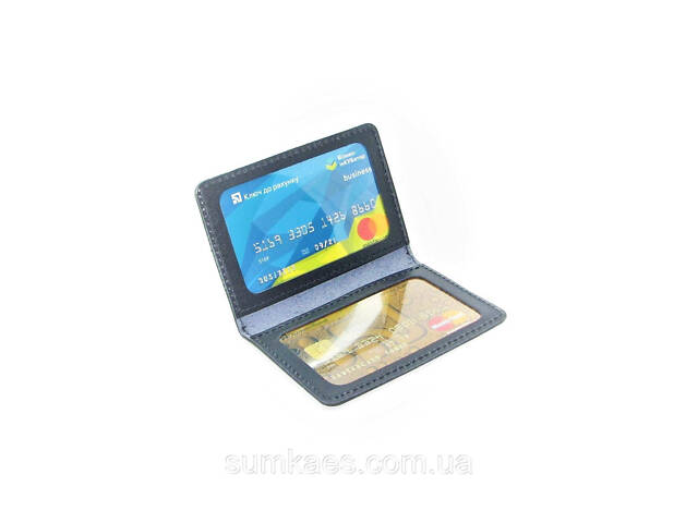 Обложка для документов (ID паспорт) DNK mini doc R-Gerb col.K синяя - Фото 3