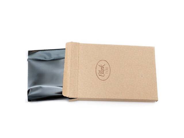 Обкладинка для паспорта BlankNote 1.0 Чорний (BN-OP-1-g) - Фото 2