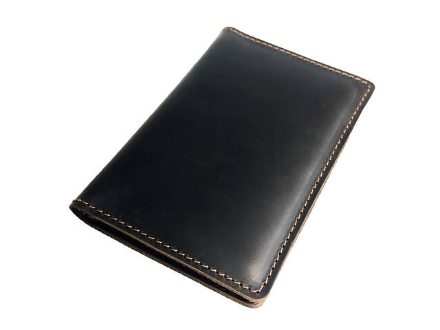 Обкладинка для паспорта із натуральної шкіри Crazy Horse odp2(6) коричнева - Фото 4