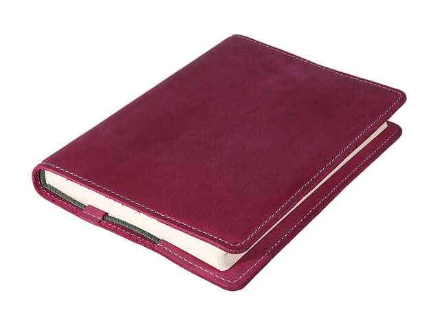 Обкладинка для стандартного щоденника SULLIVAN ode1(8) чорна Фуксія - Фото 1