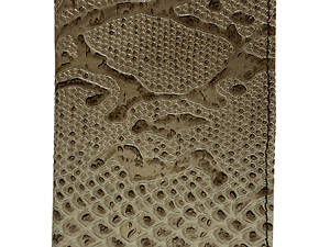 Обложка на ID паспорт кожаная бежевая KARYA 096-011