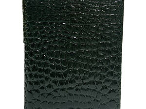 Обложка на ID паспорт кожаная зеленая KARYA 096-017