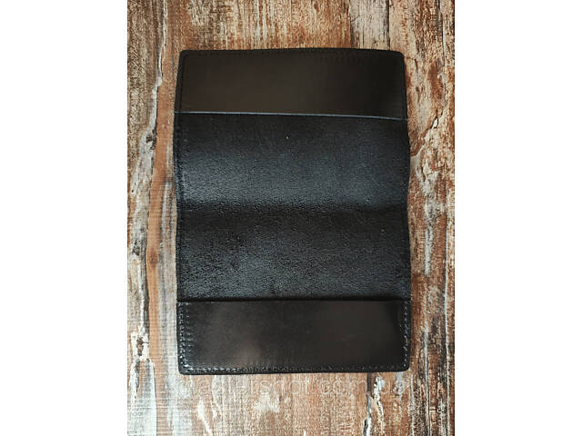 Обкладинка на паспорт шкіряна натуральна MS - Фото 4