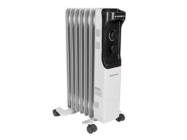 Обогреватель масляный Grunhelm GR-0715N 1500 Вт белый - Фото 1