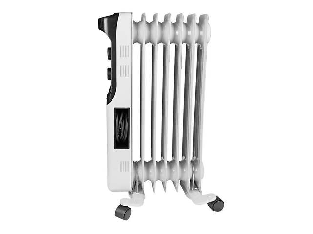 Обогреватель масляный Grunhelm GR-0715N 1500 Вт белый - Фото 3