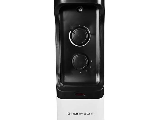 Обогреватель масляный Grunhelm GR-0715N 1500 Вт белый - Фото 5
