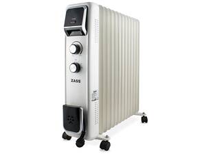 Обогреватель масляный ZASS ZR 13 E 2600 Вт белый