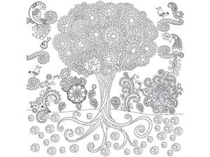 Шпалери-розмальовки Дерево 60*60 C-60004