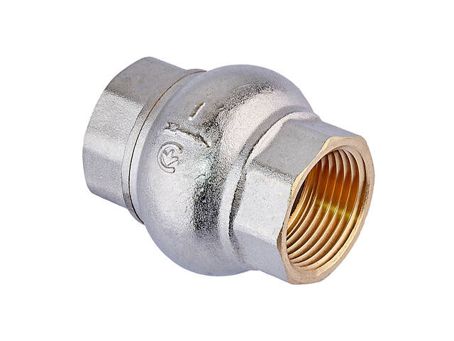 Обратный клапан Koer KR.173.N - 1' (никелированный) (KR4956) - Фото 1