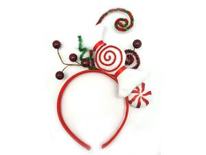 Обруч для волос новогодний Novogod'ko Леденцы 973745