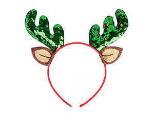 Обруч для волос новогодний Novogod'ko Рожки 973744