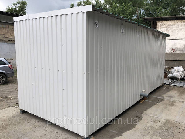 Общественный санитарный модуль 6*2,4m - Фото 3