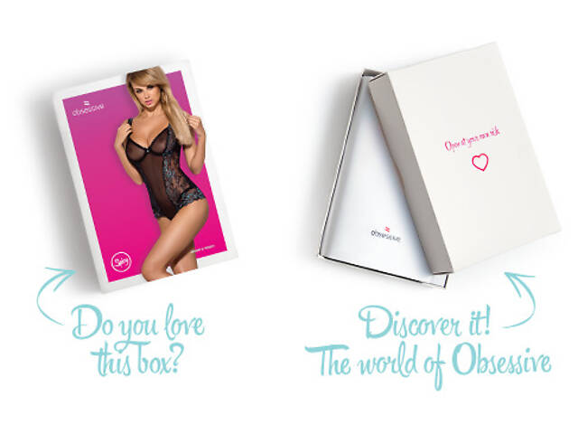 Obsessive Amanta teddy L/XL - Фото 8