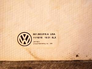 Обшивка арки левая VW Passat b8 USA 561867428T1BS
