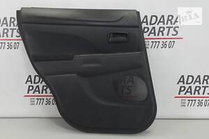 Обшивка двери (карта) зад лев черн тряпка для Mitsubishi Outlander Sport 2010-2015 (7222B049XB)