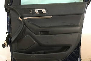 Обшивка двери (карточка) перед правый Ford Explorer 16-19 рест, кожа черн, police JB5Z7823942GA