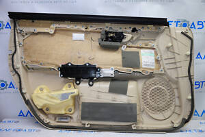 Обшивка дверь Lexus ES300h ES350 13-18 беж с беж вставкой кожа, подлокотник кожа, молдинг под д