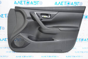 Обшивка дверей картка передня права Nissan Altima 13-18 черн