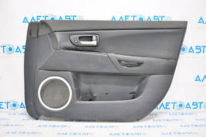 Обшивка дверей картка задня права Mazda CX-7 06-09 чорна