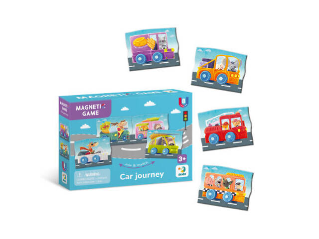 Навчальний набір DoDo Магнітна гра Автомобільна подорож (200253) - Фото 2