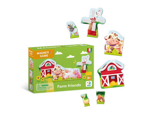 Навчальний набір DoDo Магнітна гра Друзі з ферми (200255) - Фото 2