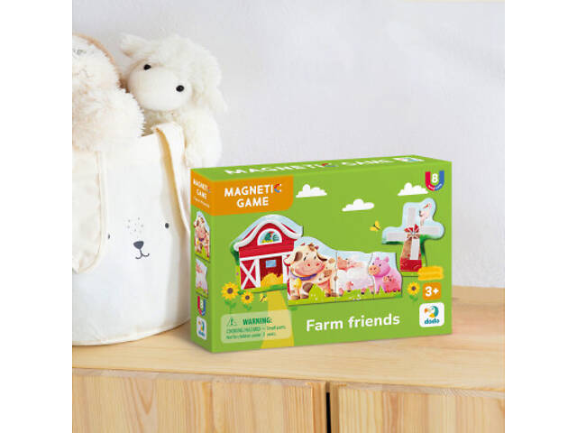 Навчальний набір DoDo Магнітна гра Друзі з ферми (200255) - Фото 5
