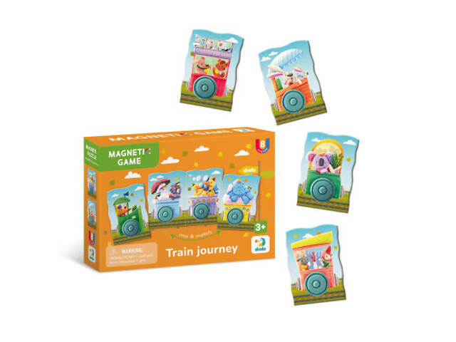 Навчальний набір DoDo Магнітна гра Подорож поїздом (200254) - Фото 2