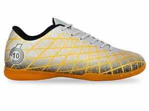 Взуття для футзалу чоловіче SP-Sport 333B-40-45-1 41 Сірий-золотий