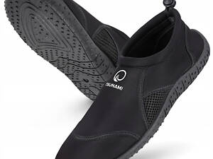Взуття для пляжу (аквашузи) TSUNAMI Slip-On для плавання та водних видів спорту Size 32 Black (P-5905973406215)