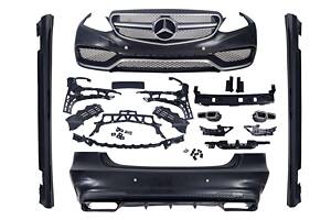 Обвес на Mercedes E-Class W212 2013-2016 год ( стиль E63 AMG ) V2