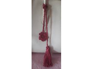 Обвіс на сумку винного кольору