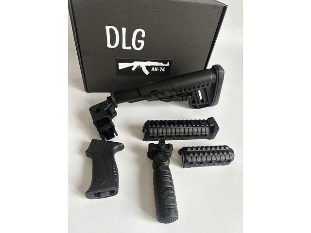 Обвіс від DLG Tactical для АК 47/ АК 74 ,АКМ Чорний - Фото 1