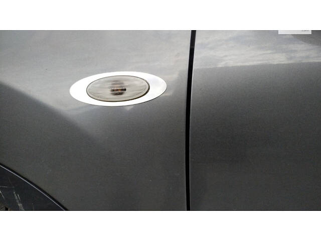 Обведення поворотника (2 шт, нерж) для Nissan Qashqai 2010-2014 рр.