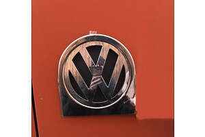 Обводка заднего логотипа (нерж) для Volkswagen Caddy 2004-2010 гг