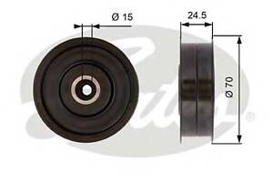Обвідний ролик приводного ременя для моделей: MERCEDES-BENZ (G-CLASS, G-CLASS, C-CLASS, C-CLASS, C-CLASS, SL, E-CLASS, CLK, E-C